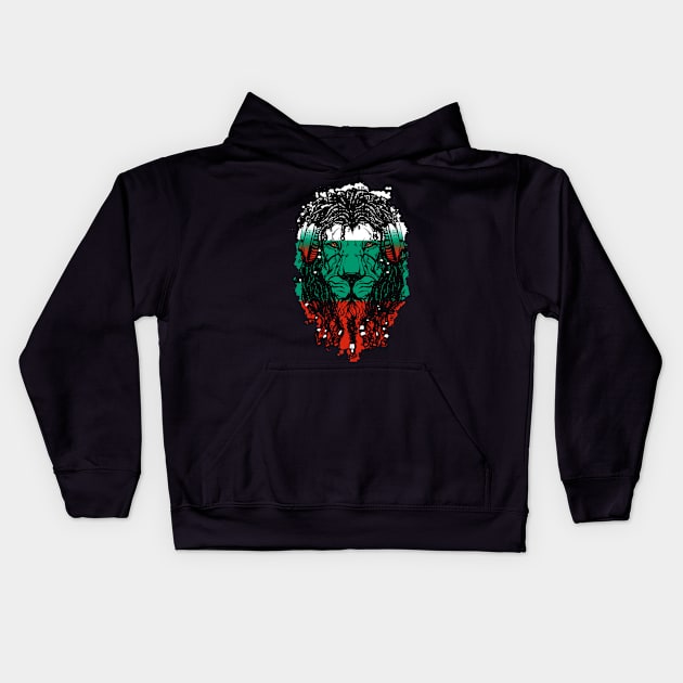 Bulgaria national flag. Perfect present for mom mother dad father friend him or her Kids Hoodie by SerenityByAlex